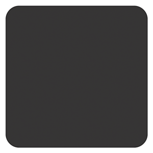 4 in Square Black Coasters 500 ct.